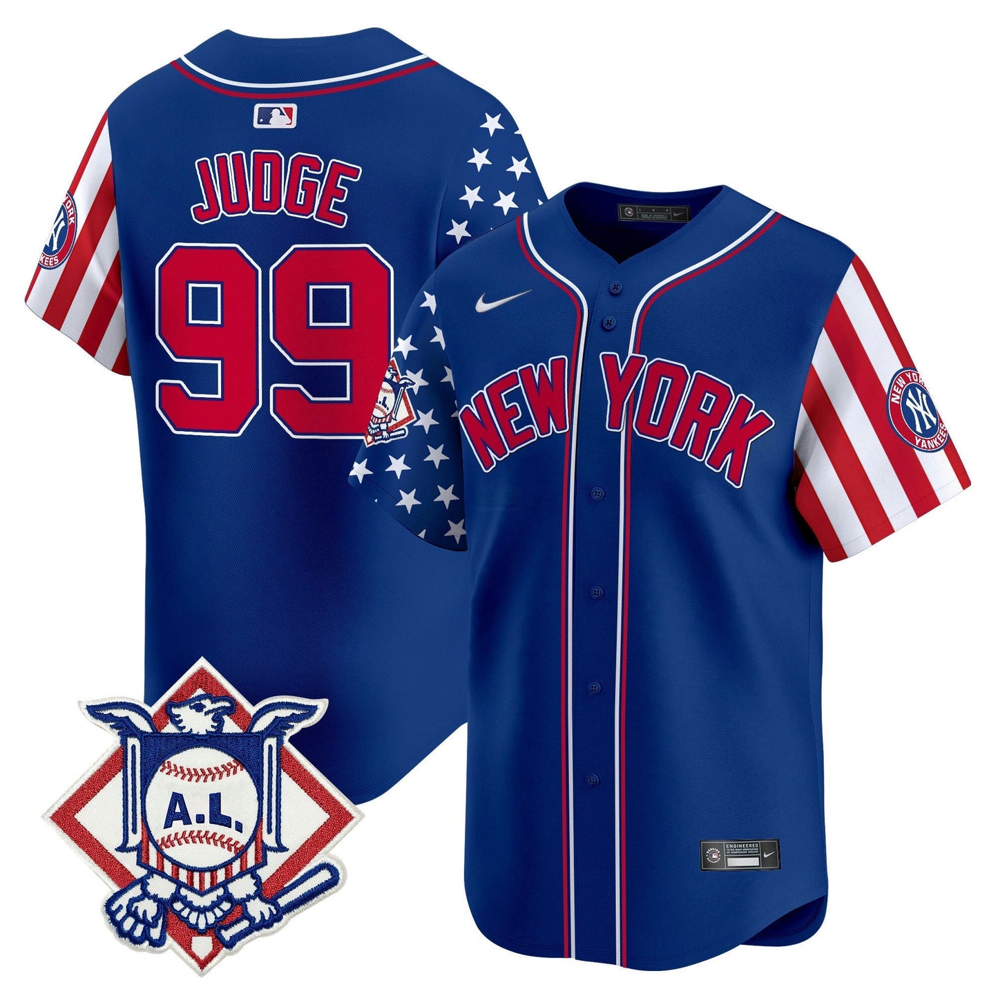 Camisa MLB Men’s New York 2024 Fourth of July Vapor Premier Limited Jersey V2
