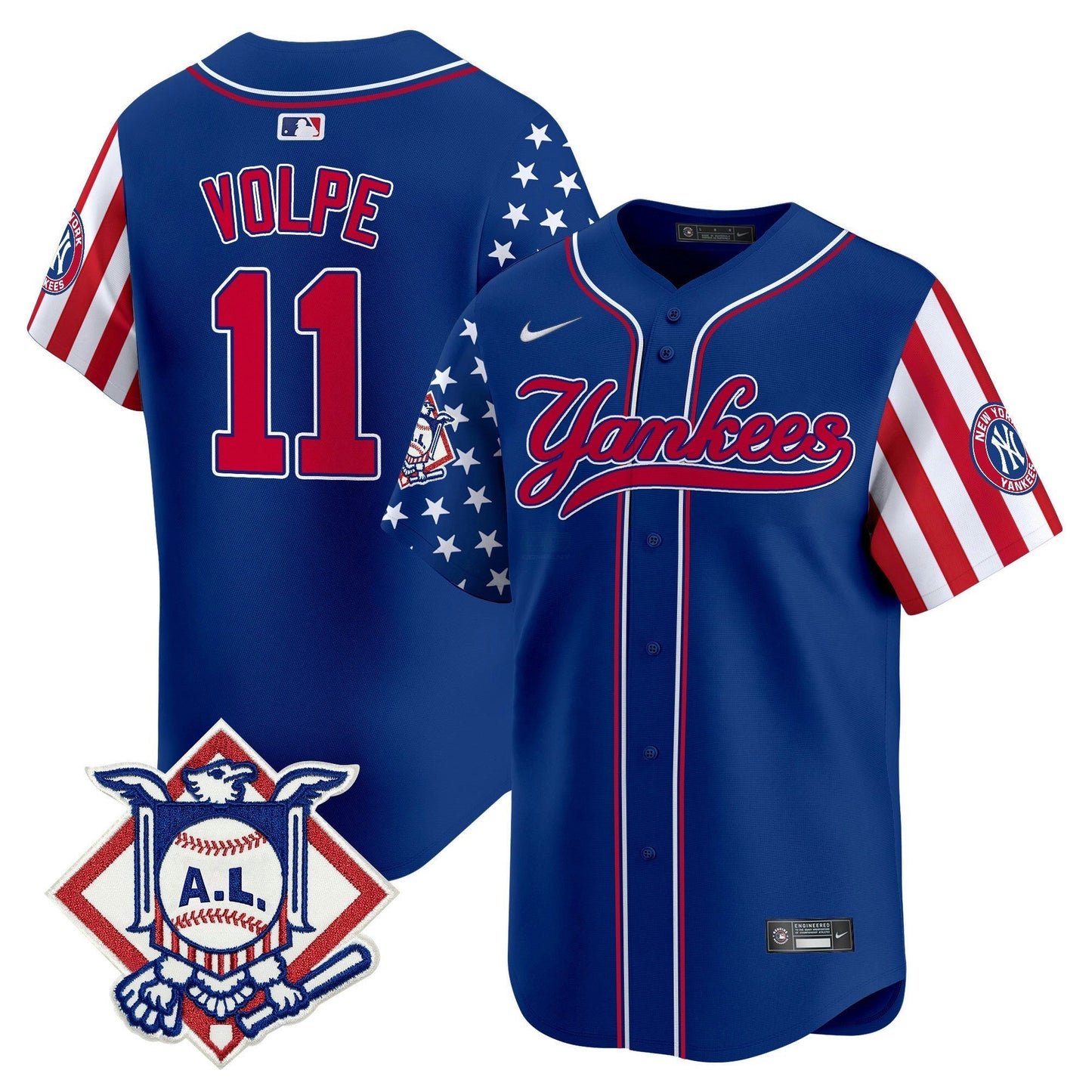 Camisa MLB Men’s New York 2024 Fourth of July Vapor Premier Limited Jersey V3