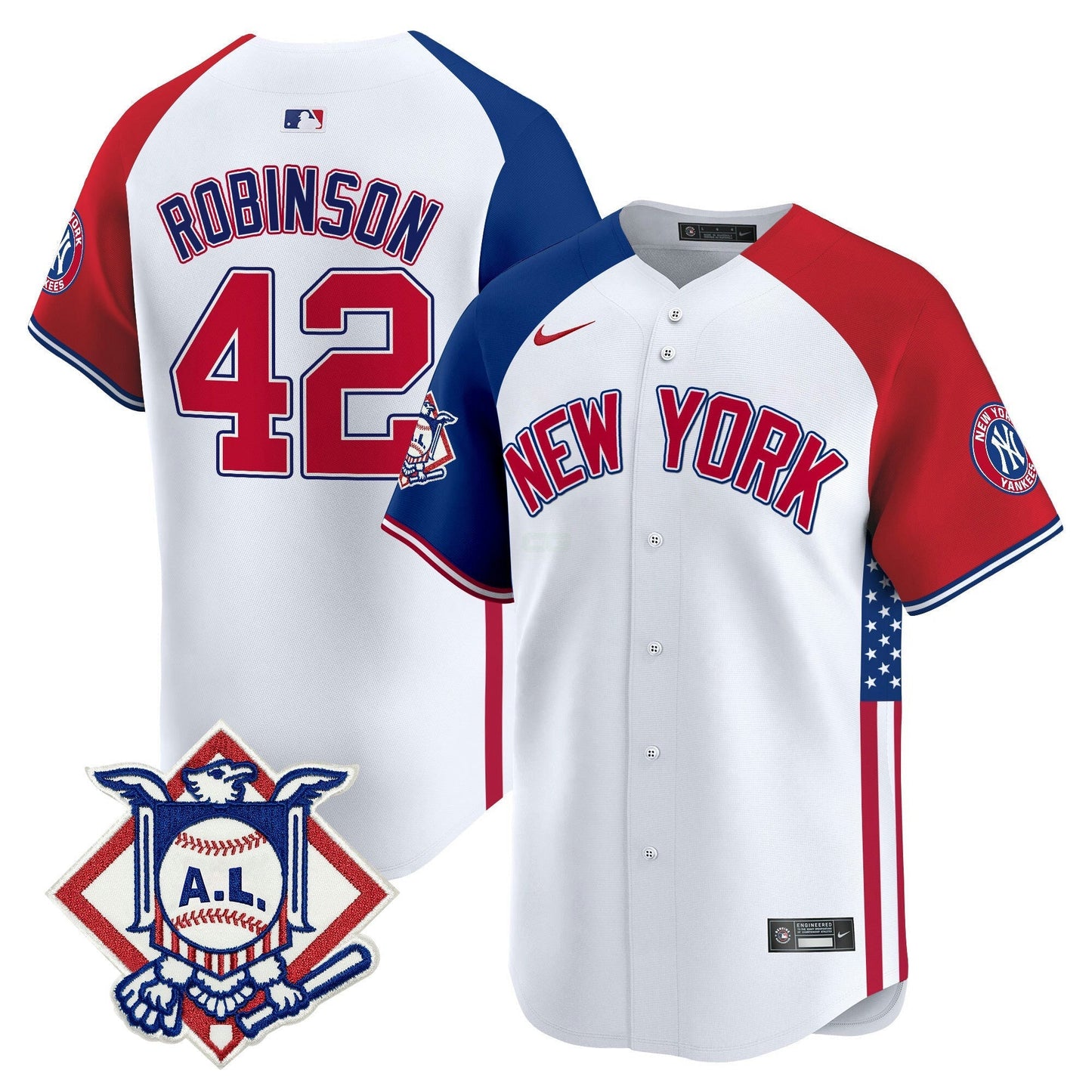 Camisa MLB Men’s New York 2024 Fourth of July Vapor Premier Limited Jersey V8