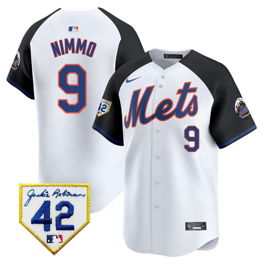 Camisa MLB New York Mets Men’s New York 2024 Jackie Robinson Patch Vapor Premier Limited Jersey