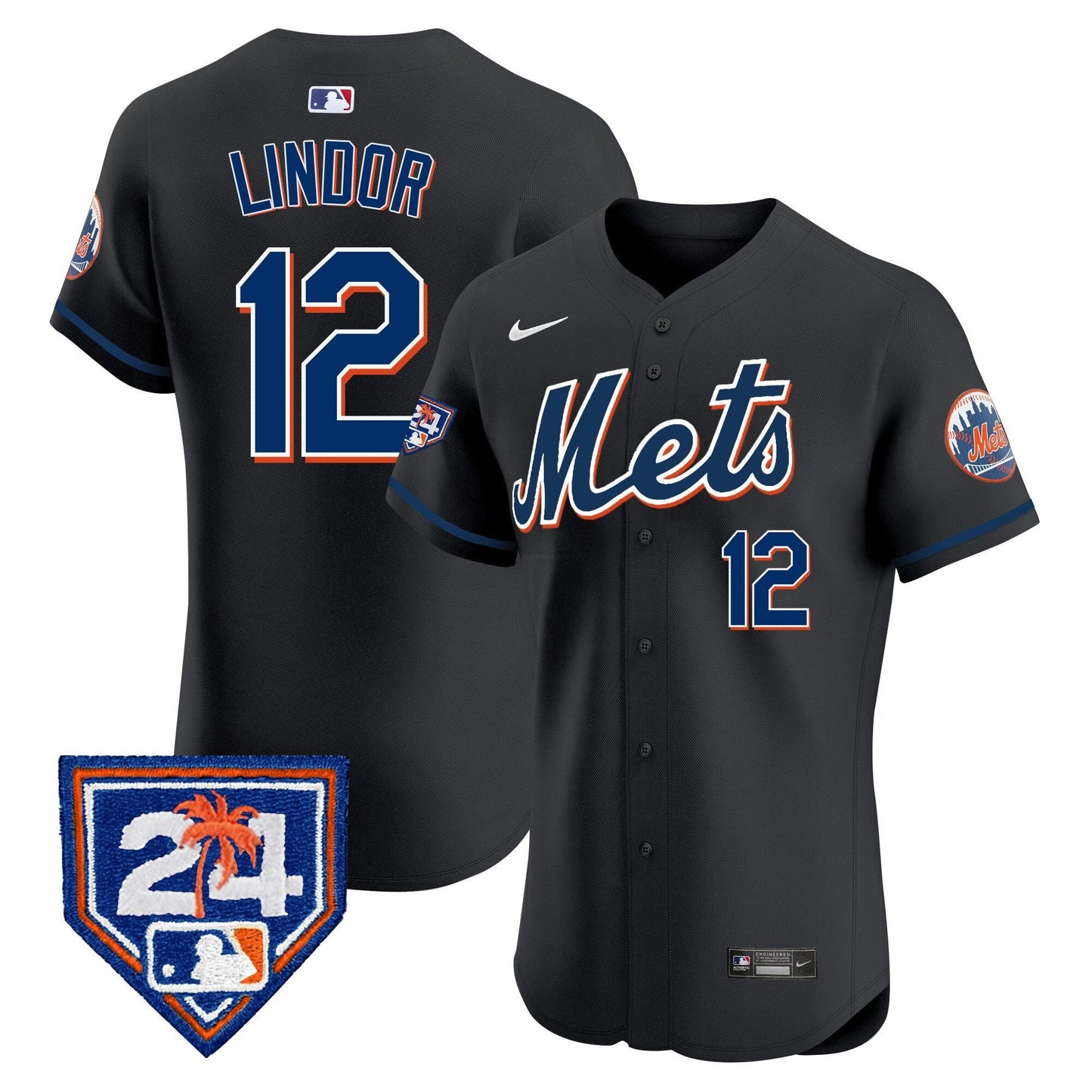 Camisa MLB Men’s New York 2024 Spring Training Vapor Premier Elite Jersey V2
