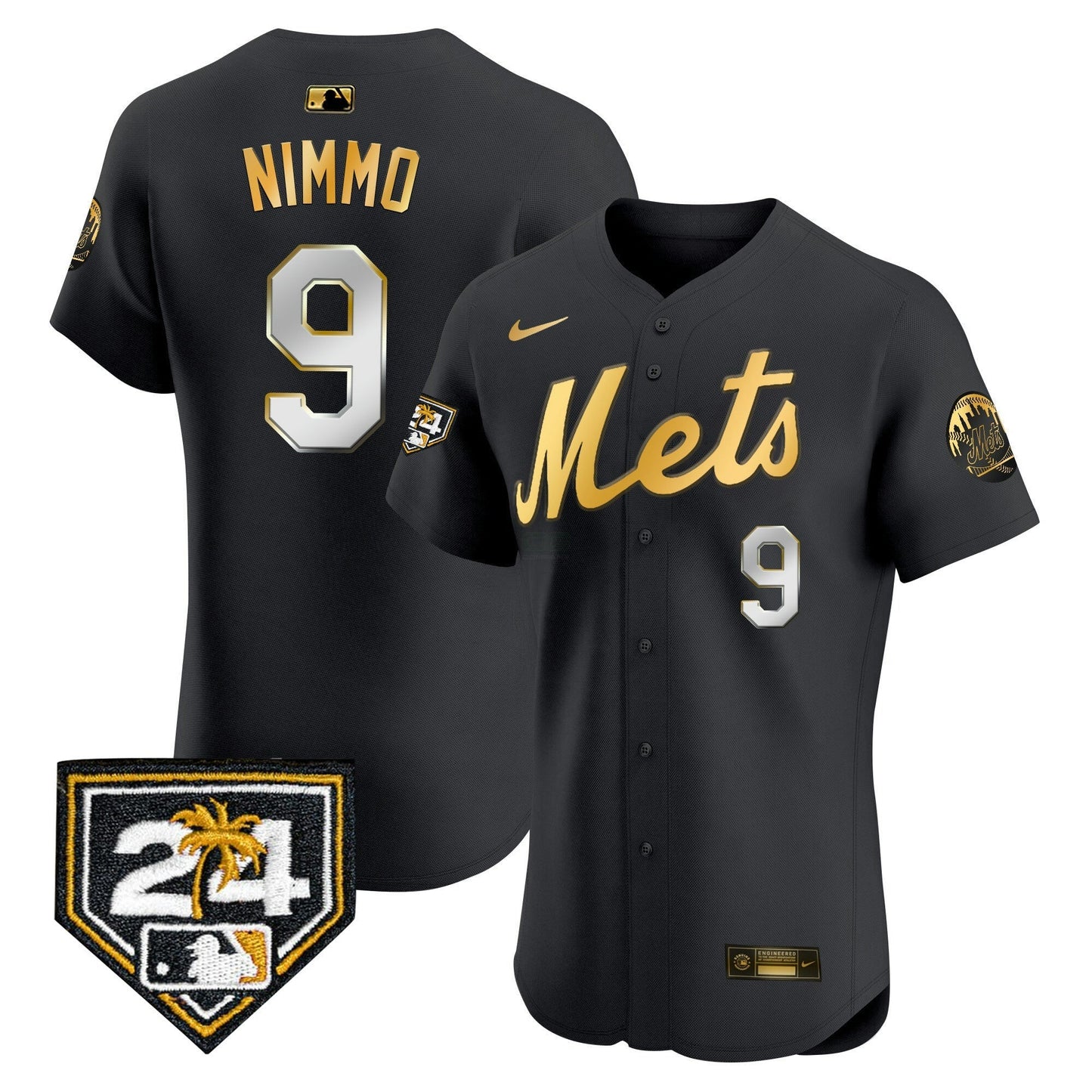 Camisa MLB Men’s New York 2024 Spring Training Vapor Premier Elite Jersey V2