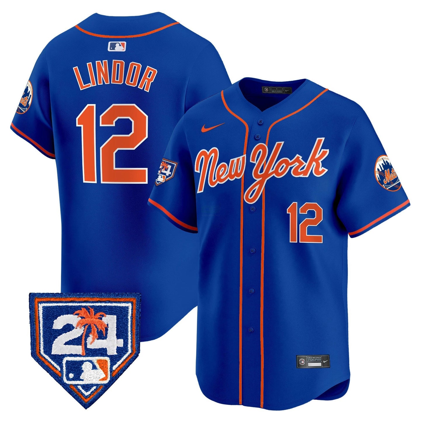 Camisa MLB Men’s New York 2024 Spring Training Vapor Premier Limited Jersey
