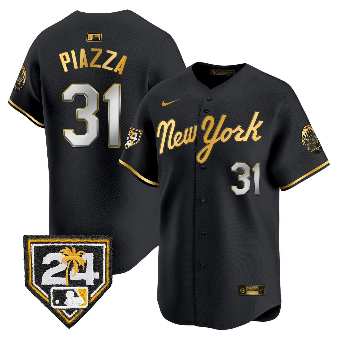 Camisa MLB Men’s New York 2024 Spring Training Vapor Premier Limited Jersey