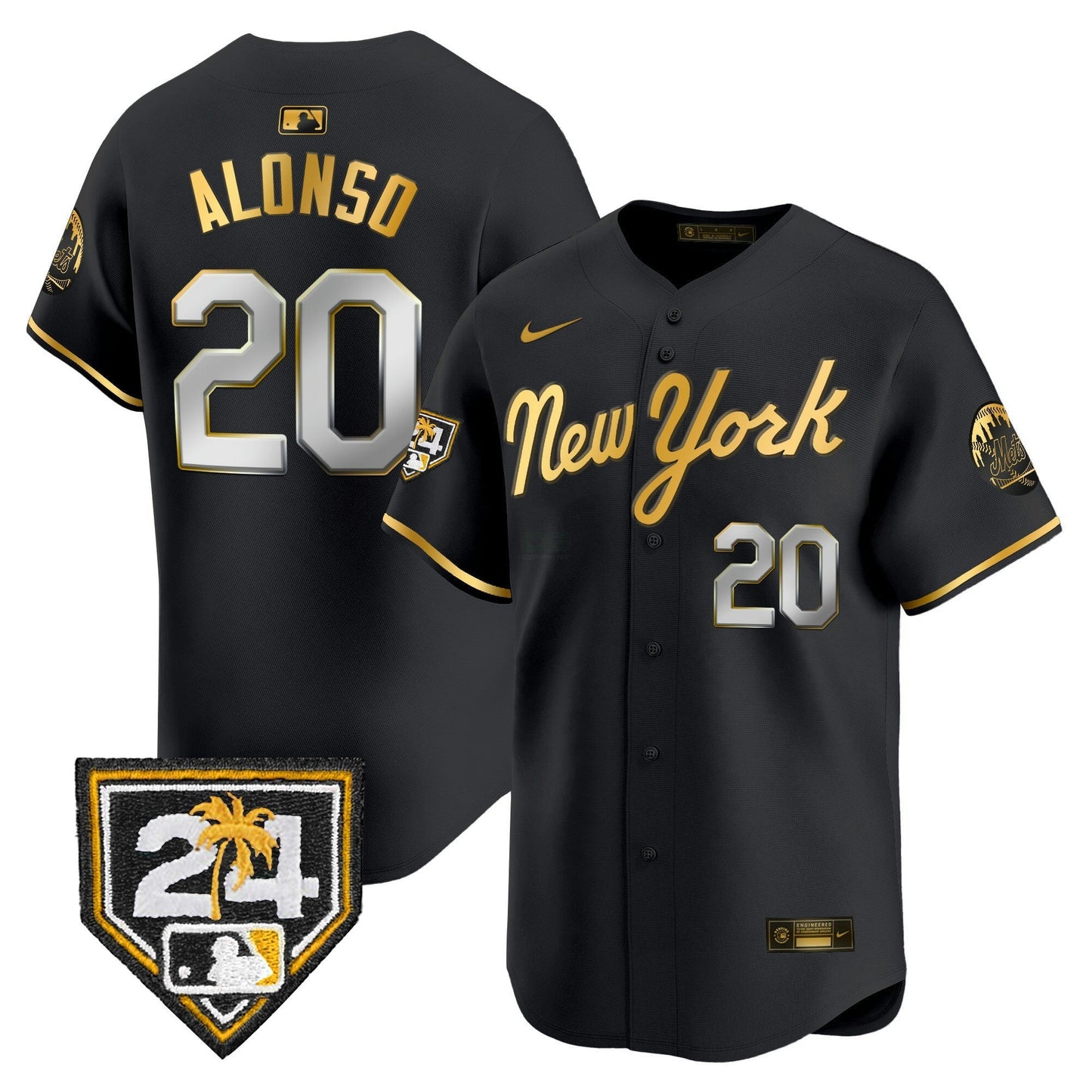 Camisa MLB Men’s New York 2024 Spring Training Vapor Premier Limited Jersey