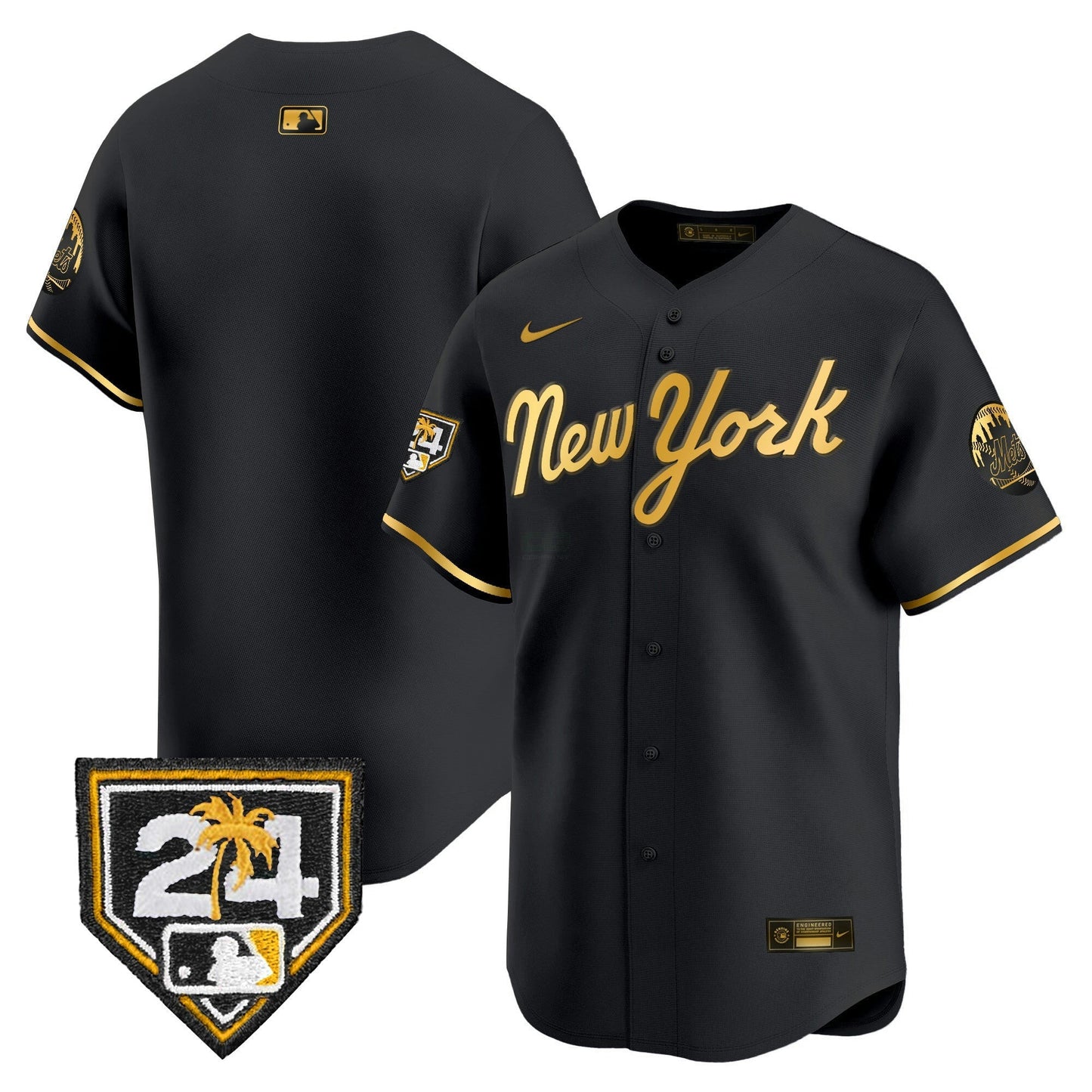 Camisa MLB Men’s New York 2024 Spring Training Vapor Premier Limited Jersey