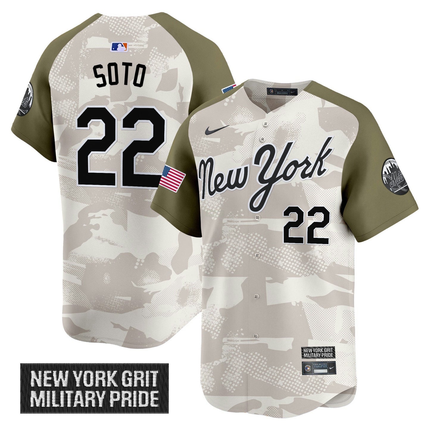 Camisa MLB Men’s New York 2025 Armed Forces Day Vapor Premier Limited Jersey