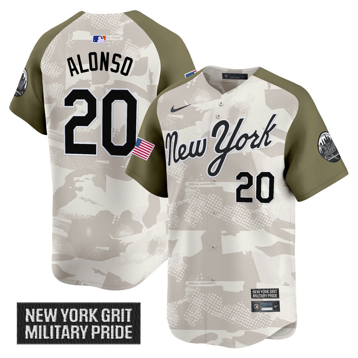 Camisa MLB Men’s New York 2025 Armed Forces Day Vapor Premier Limited Jersey