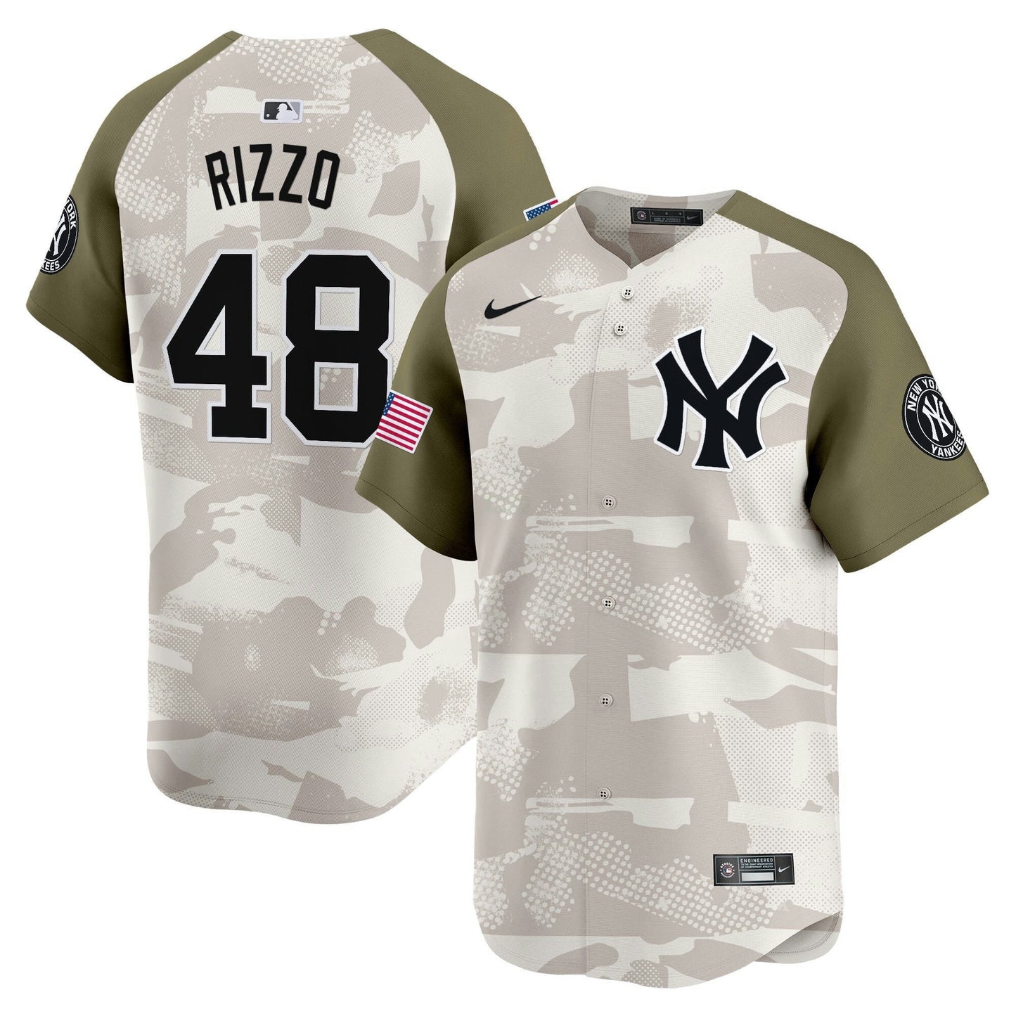Camisa MLB Men’s New York 2025 Armed Forces Day Vapor Premier Limited Jersey – Stitched
