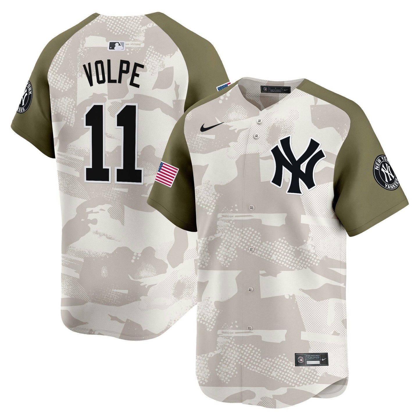 Camisa MLB Men’s New York 2025 Armed Forces Day Vapor Premier Limited Jersey – Stitched