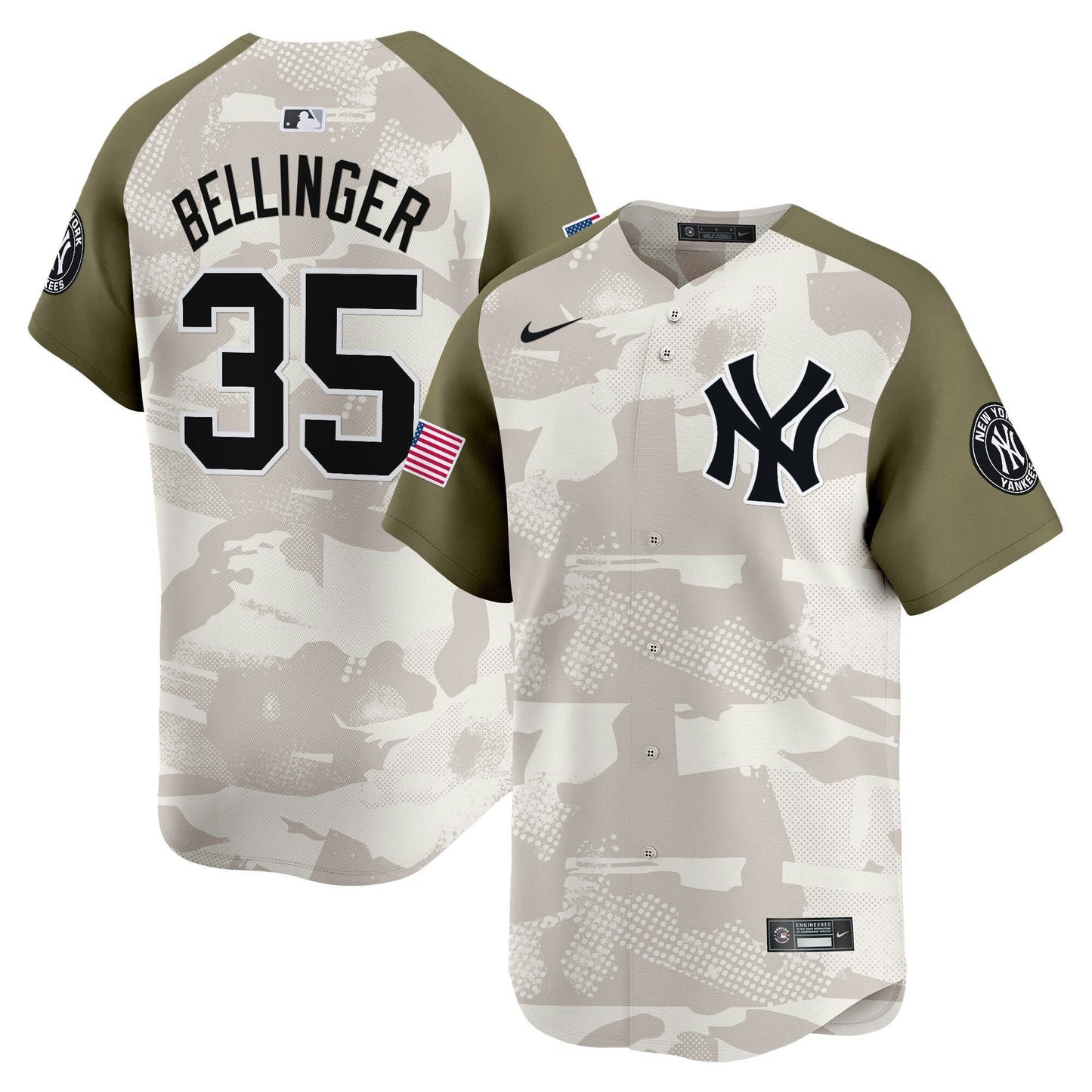 Camisa MLB Men’s New York 2025 Armed Forces Day Vapor Premier Limited Jersey – Stitched