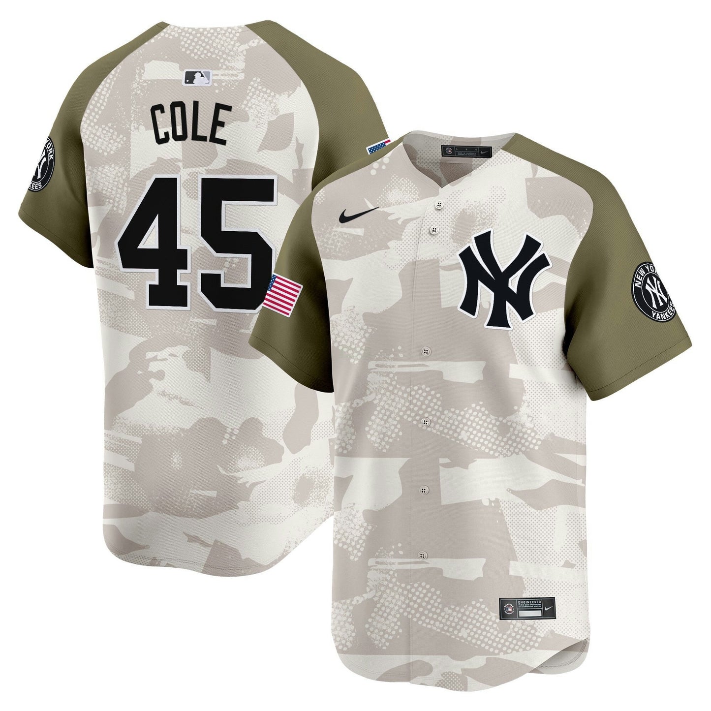 Camisa MLB Men’s New York 2025 Armed Forces Day Vapor Premier Limited Jersey – Stitched