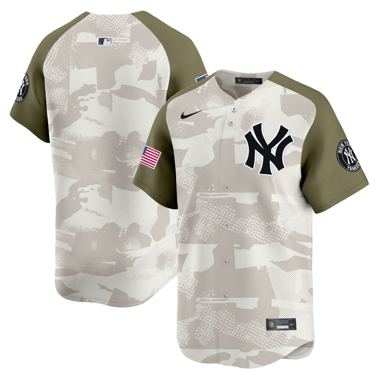 Camisa MLB Men’s New York 2025 Armed Forces Day Vapor Premier Limited Jersey – Stitched