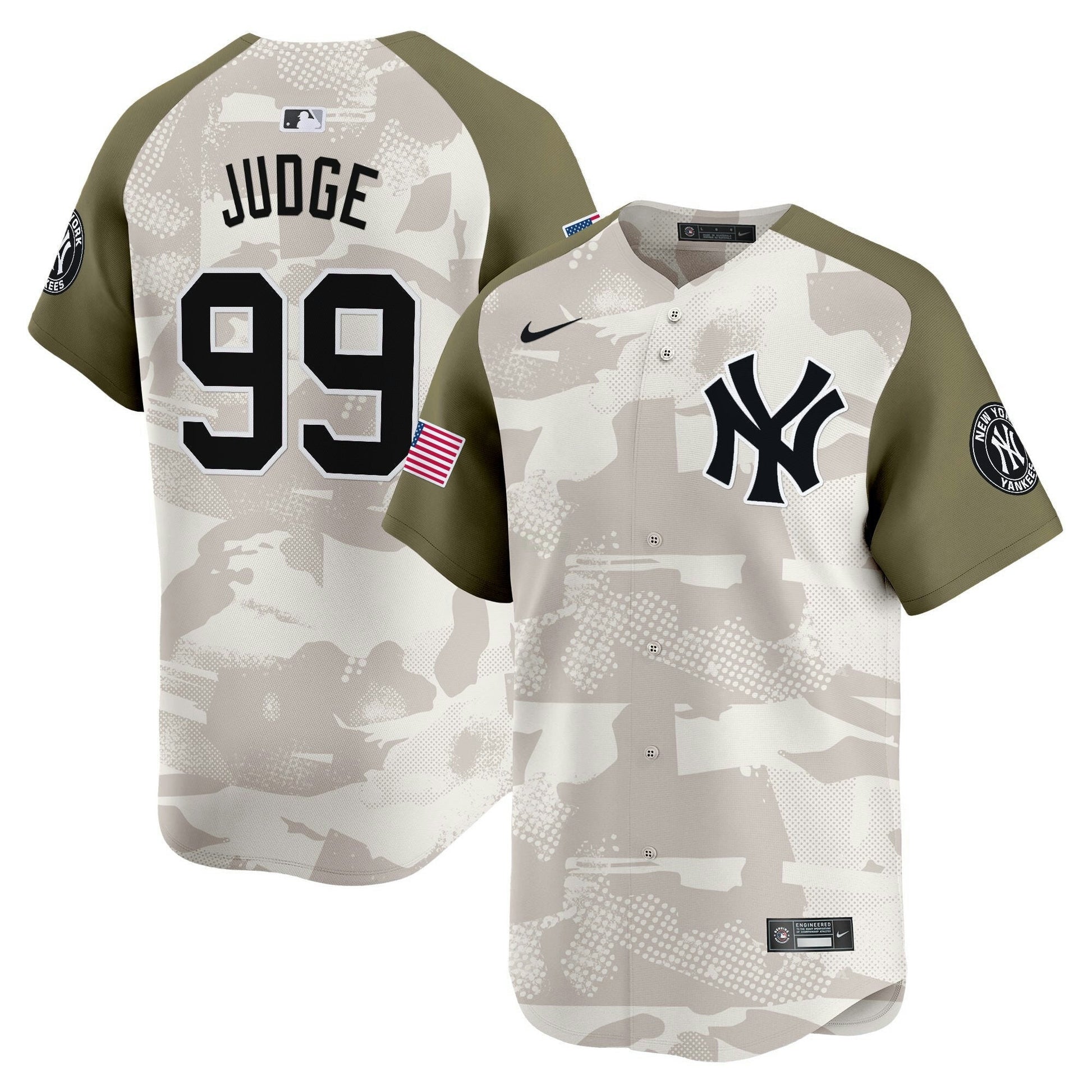 Camisa MLB Men’s New York 2025 Armed Forces Day Vapor Premier Limited Jersey – Stitched
