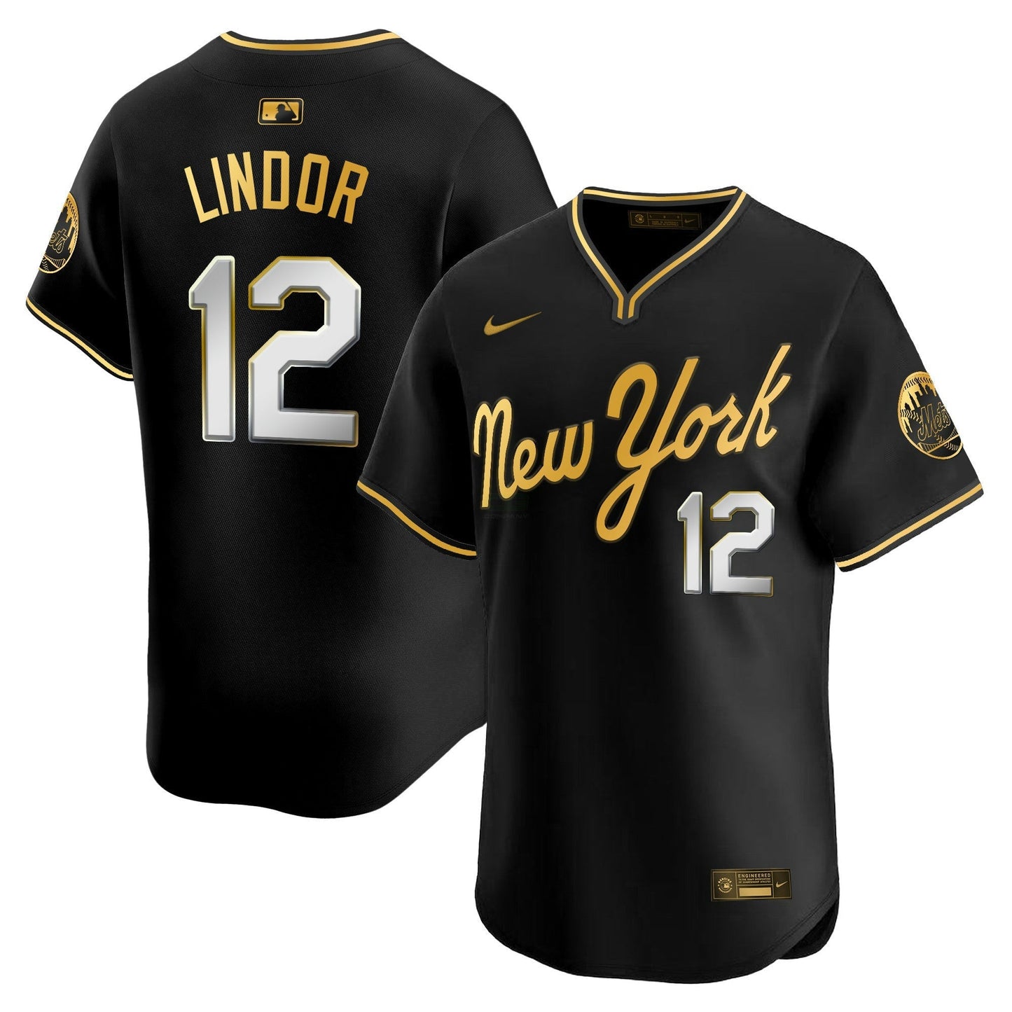 Camisa MLB Men’s New York 2025 Road Alternativa Jersey