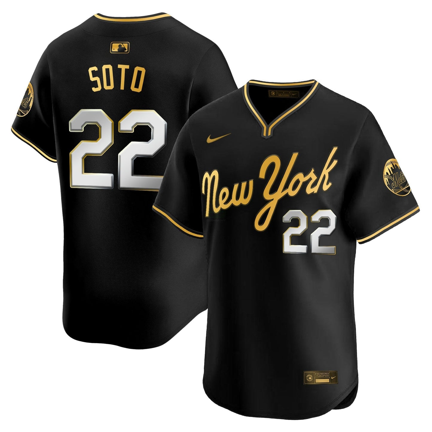 Camisa MLB Men’s New York 2025 Road Alternativa Jersey