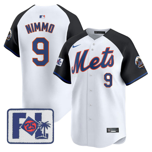 Camisa MLB New York Mets Men’s New York 2025 Spring Training Patch Vapor Premier Limited Jersey