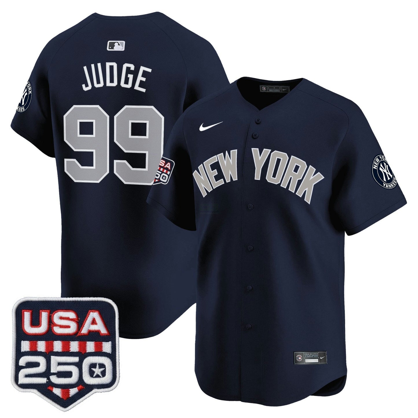 Camisa MLB Men’s New York 250America Patch Vapor Premier Limited Jersey