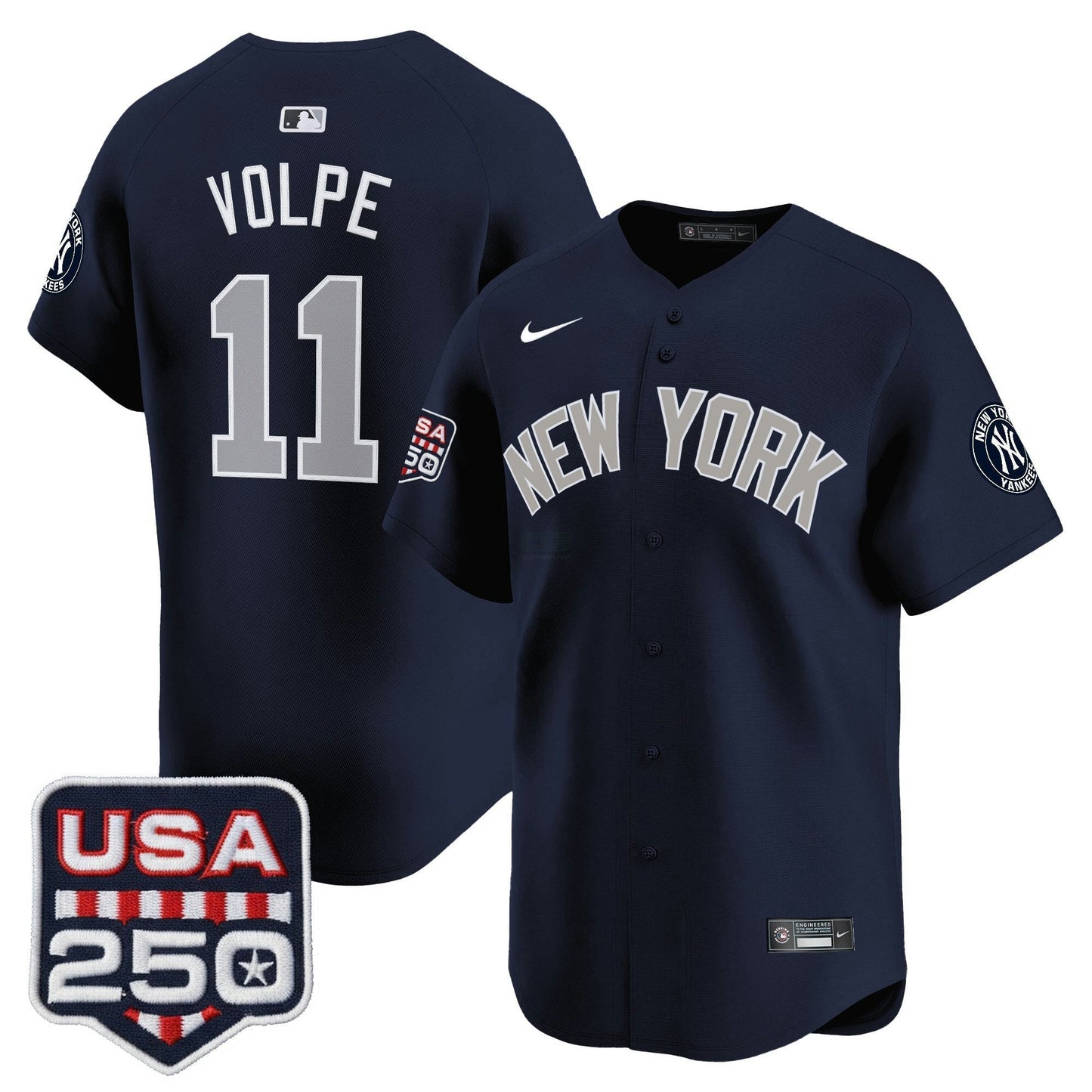 Camisa MLB Men’s New York 250America Patch Vapor Premier Limited Jersey