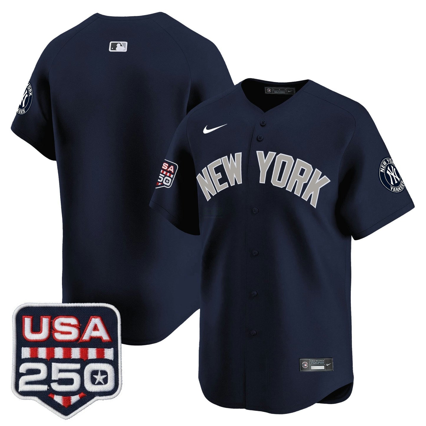 Camisa MLB Men’s New York 250America Patch Vapor Premier Limited Jersey