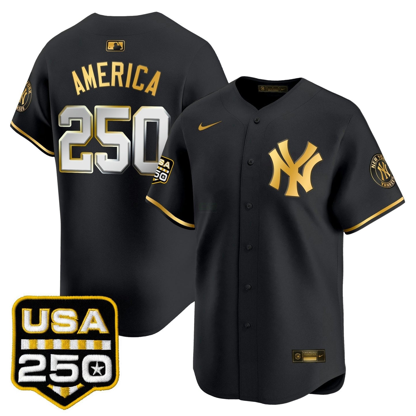 Camisa MLB Men’s New York 250America Patch Vapor Premier Limited Jersey
