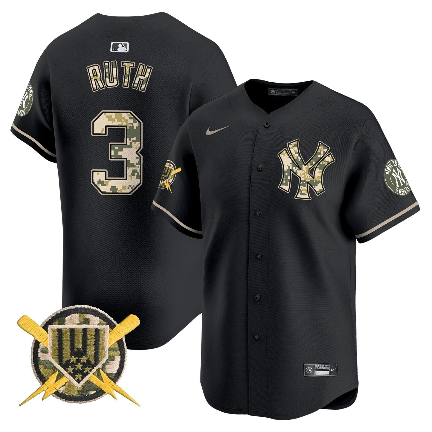 Camisa MLB Men’s New York Armed Forces Day Vapor Premier Limited Jersey