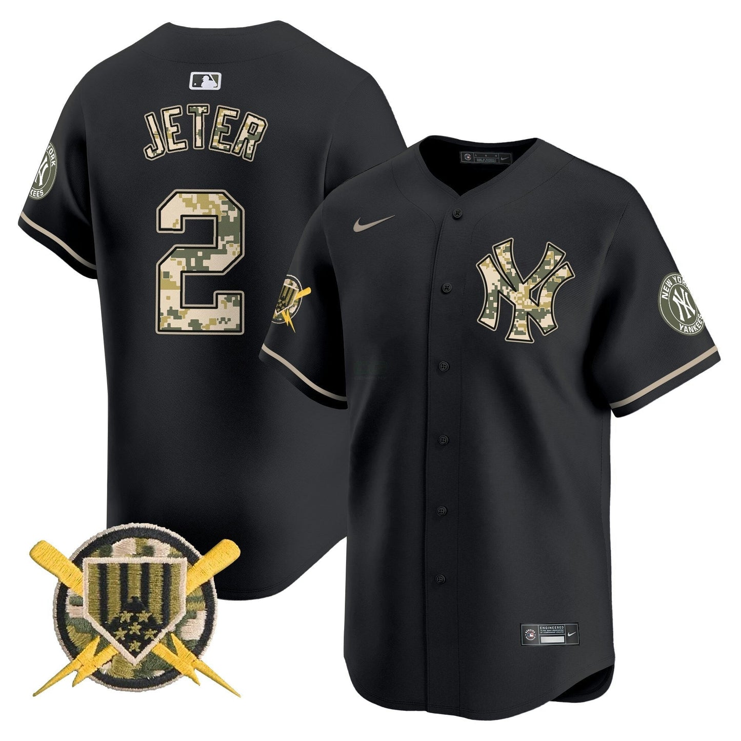 Camisa MLB Men’s New York Armed Forces Day Vapor Premier Limited Jersey