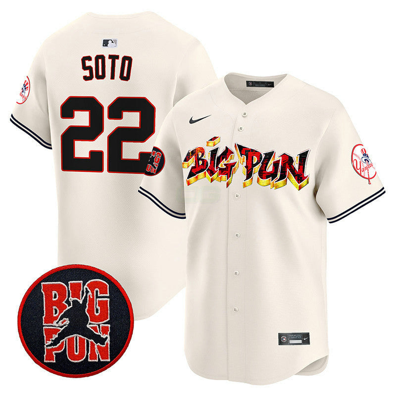 Camisa MLB Men’s New York Big Pun Vapor Premier Limited Jersey