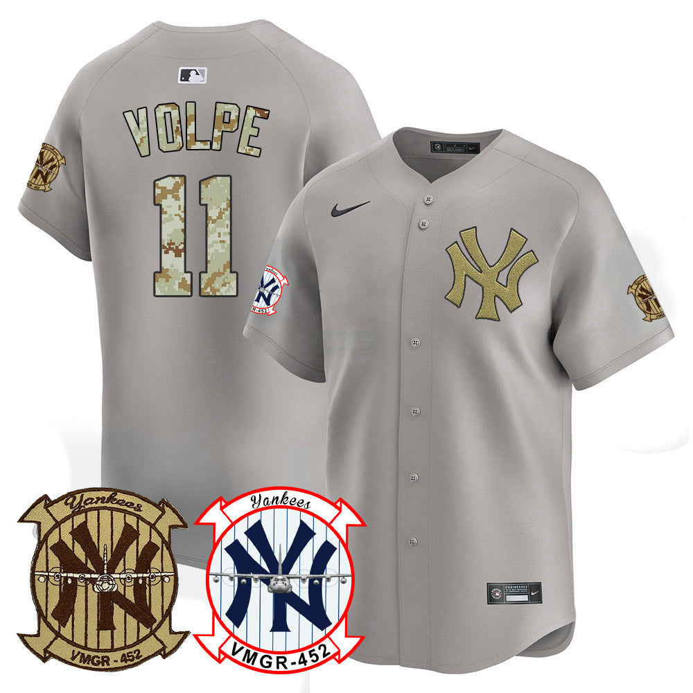 Camisa MLB Men’s New York Desert USMC Alternativa Vapor Premier Limited Jersey