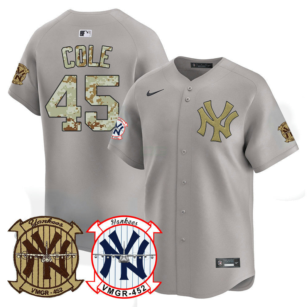 Camisa MLB Men’s New York Desert USMC Alternativa Vapor Premier Limited Jersey