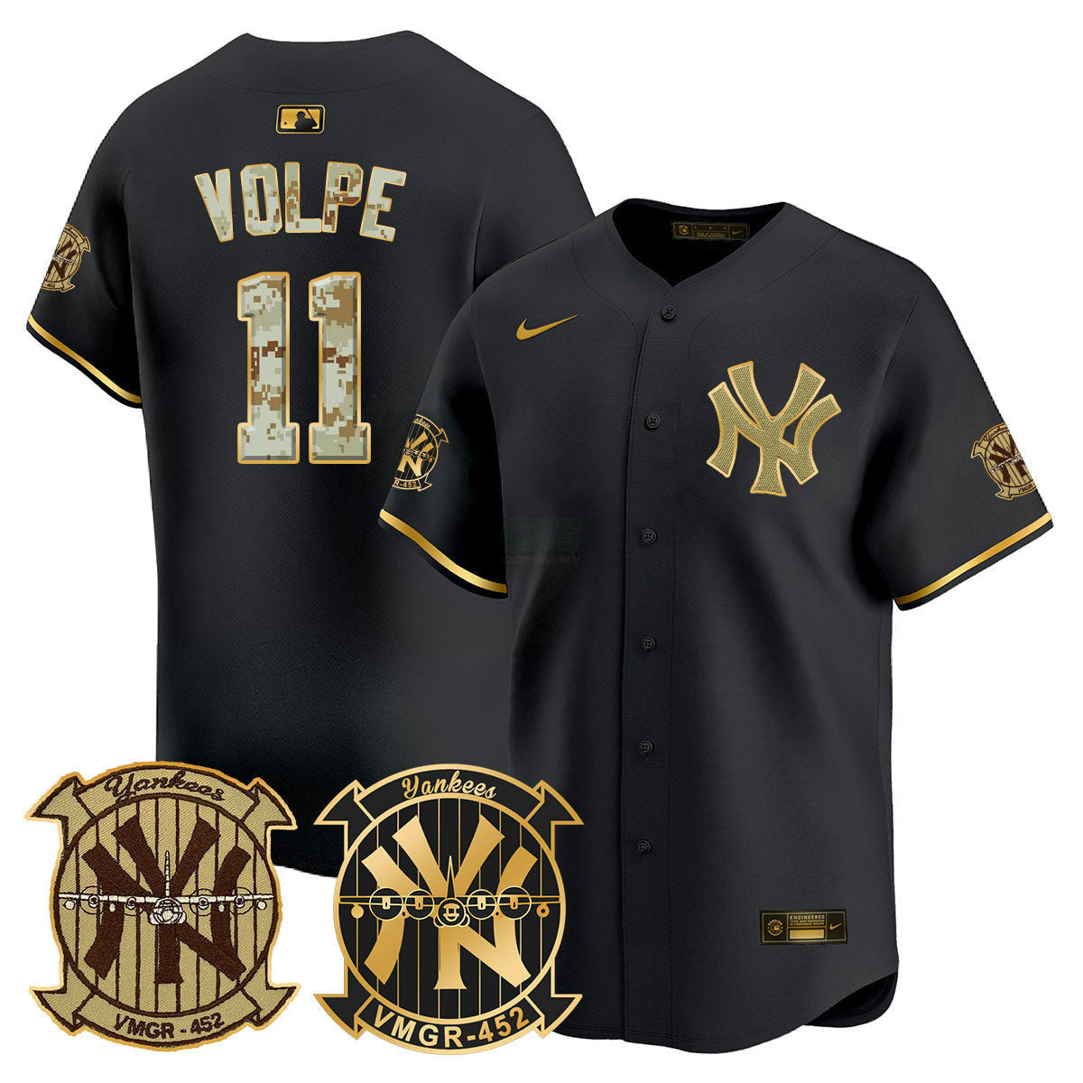 Camisa MLB Men’s New York Desert USMC Alternativa Vapor Premier Limited Jersey