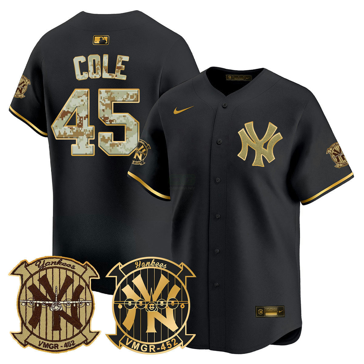 Camisa MLB Men’s New York Desert USMC Alternativa Vapor Premier Limited Jersey