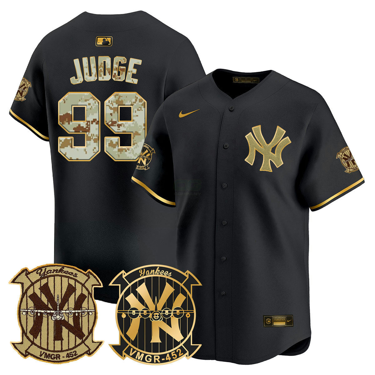Camisa MLB Men’s New York Desert USMC Alternativa Vapor Premier Limited Jersey