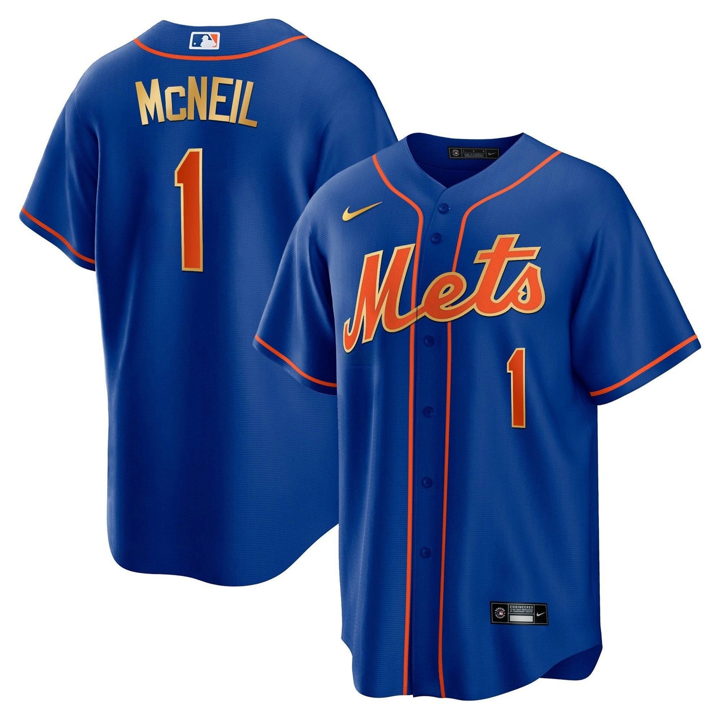 Camisa MLB Men’s New York Gold Trim Jersey