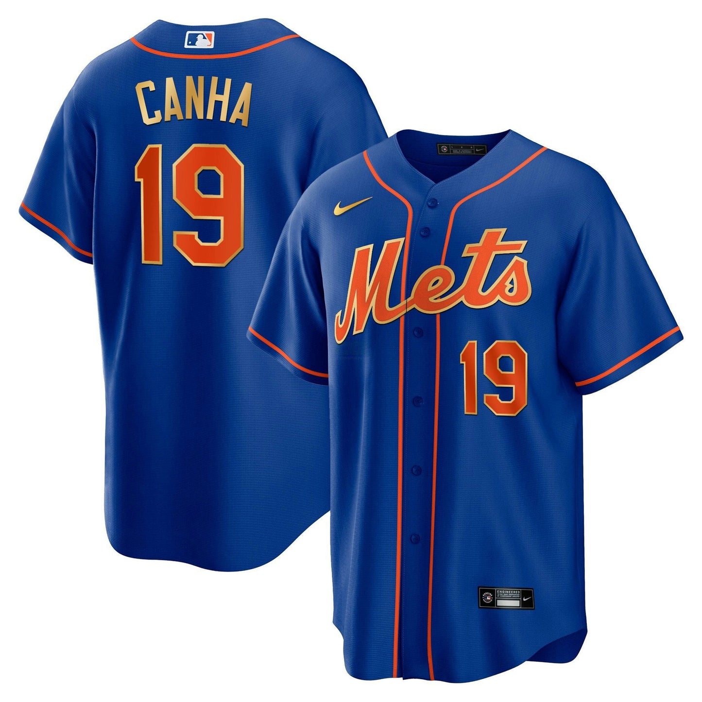 Camisa MLB Men’s New York Gold Trim Jersey