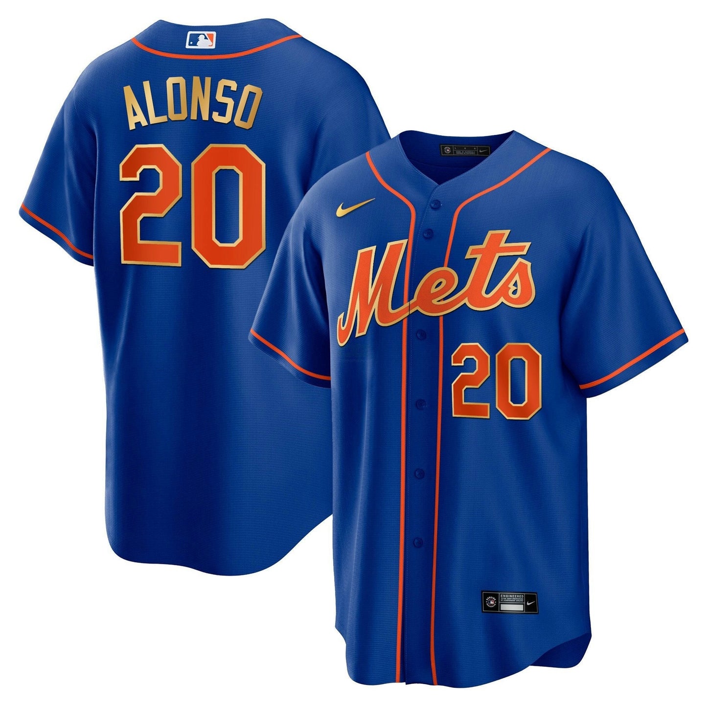 Camisa MLB Men’s New York Gold Trim Jersey