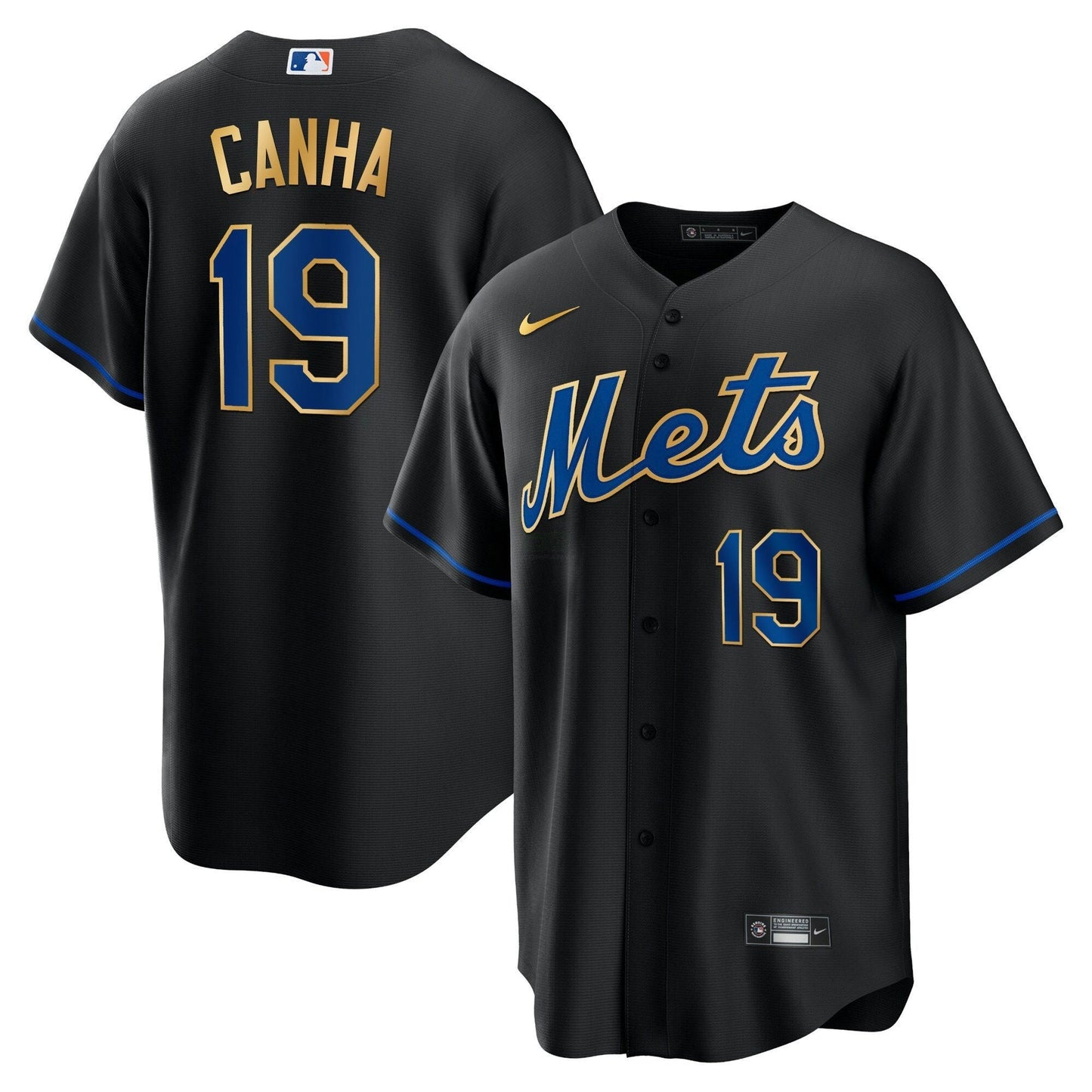 Camisa MLB Men’s New York Gold Trim Jersey