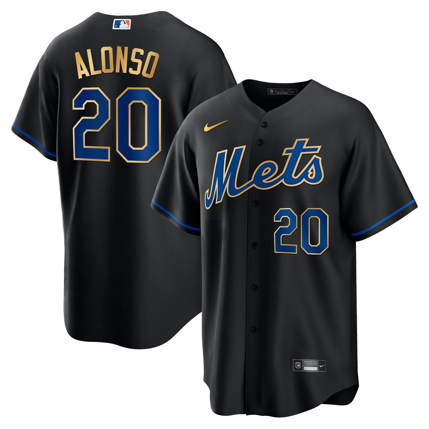 Camisa MLB Men’s New York Gold Trim Jersey