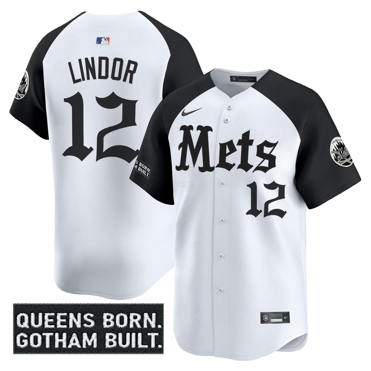 Camisa MLB Men’s New York ‘Gotham Gothic Edition’ Vapor Premier Limited Jersey