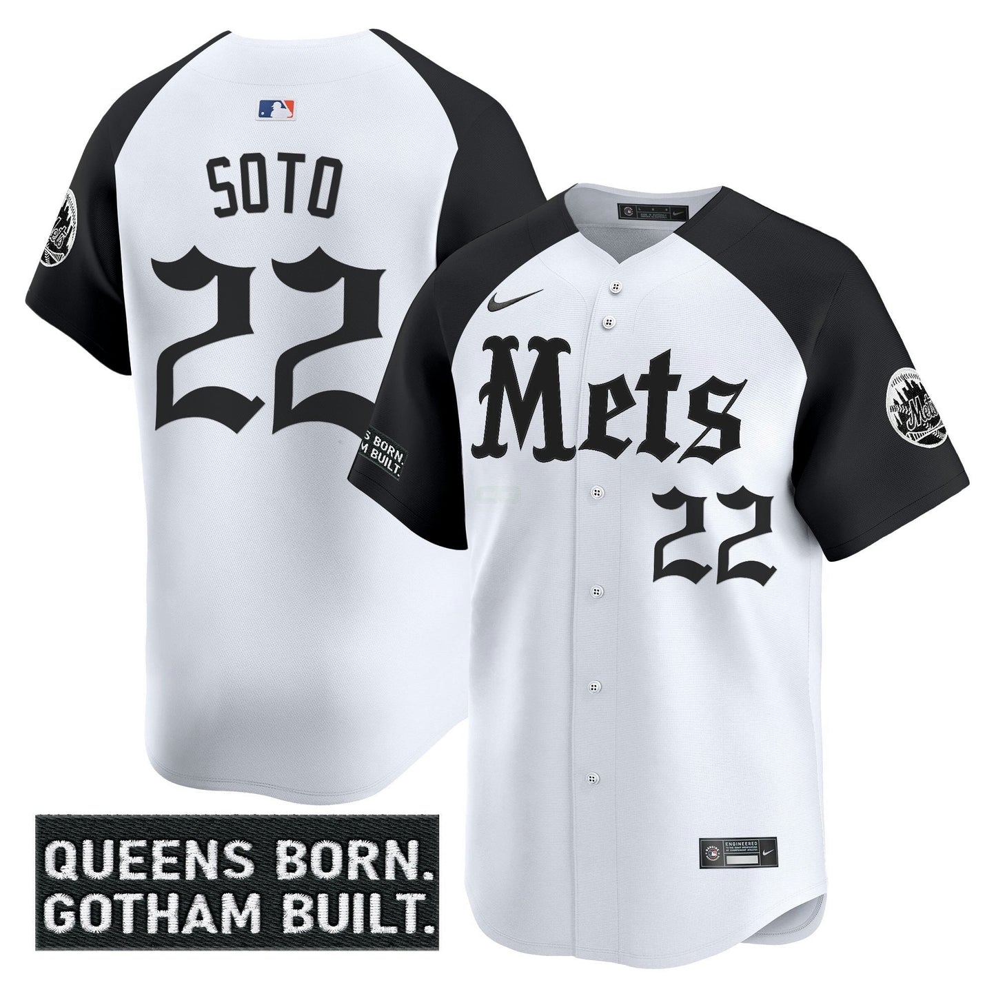 Camisa MLB Men’s New York ‘Gotham Gothic Edition’ Vapor Premier Limited Jersey