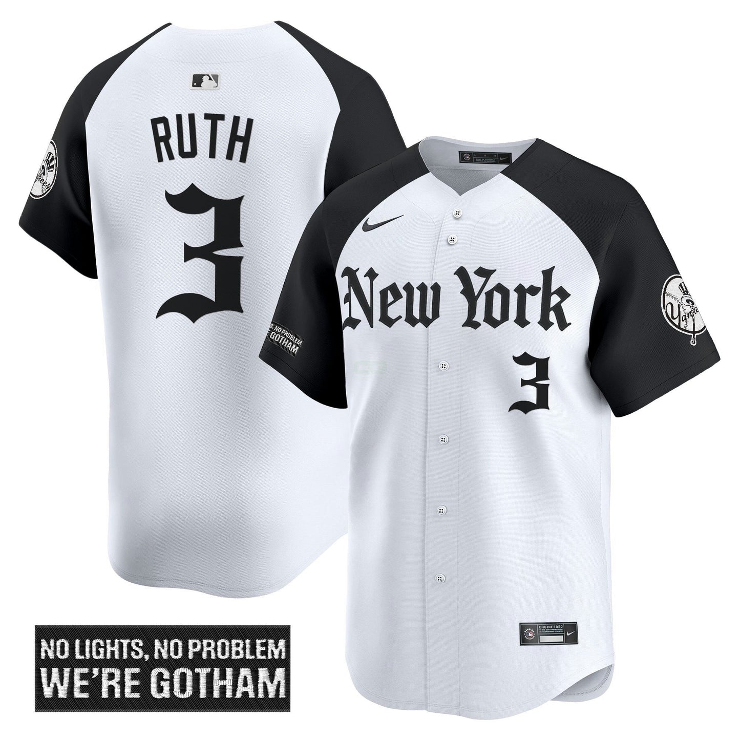 Camisa MLB Men’s New York ‘Gothic Legacy Edition’ Vapor Premier Limited Jersey
