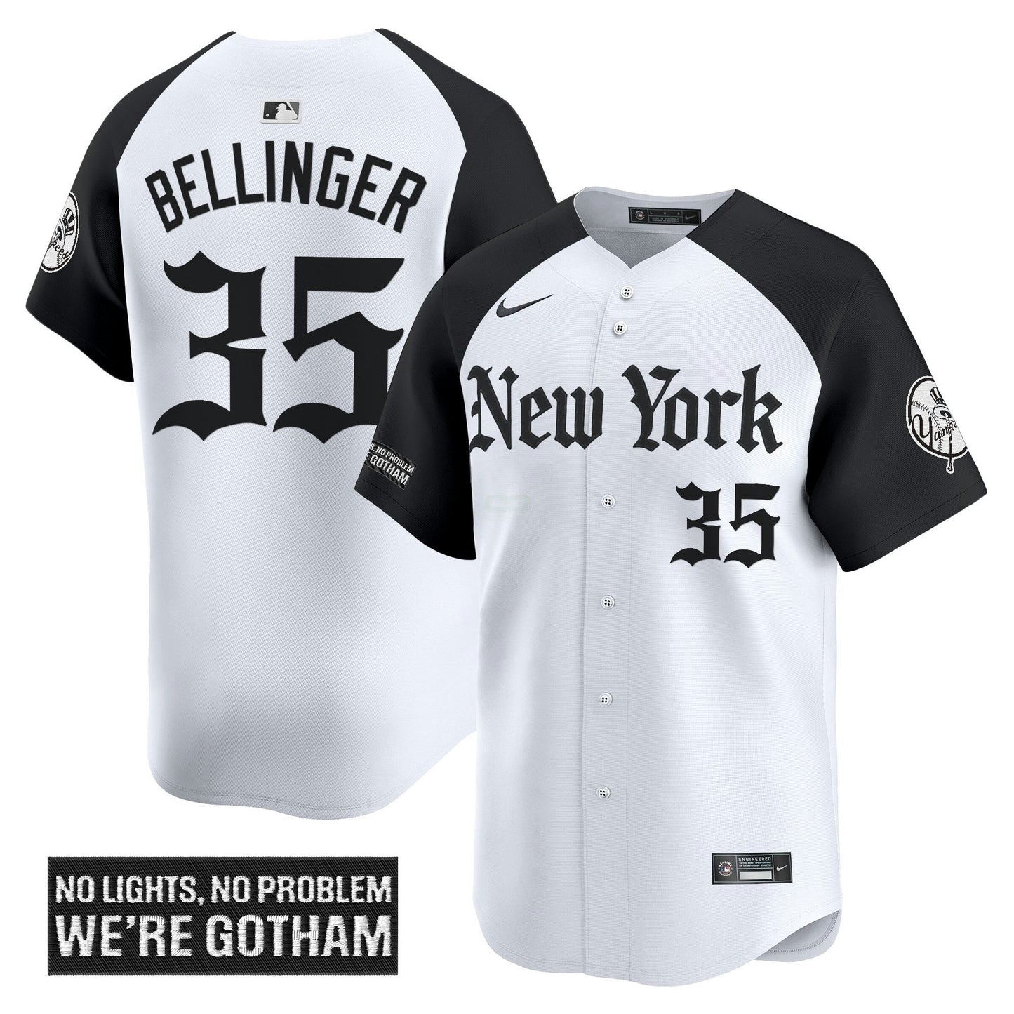 Camisa MLB Men’s New York ‘Gothic Legacy Edition’ Vapor Premier Limited Jersey