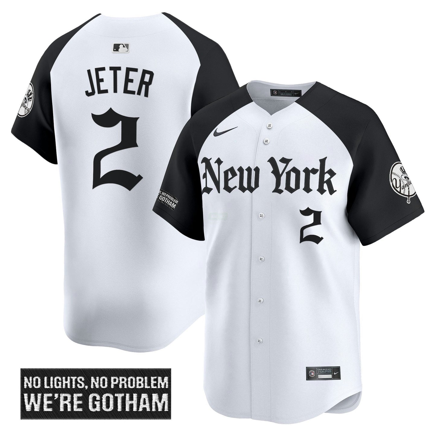 Camisa MLB Men’s New York ‘Gothic Legacy Edition’ Vapor Premier Limited Jersey