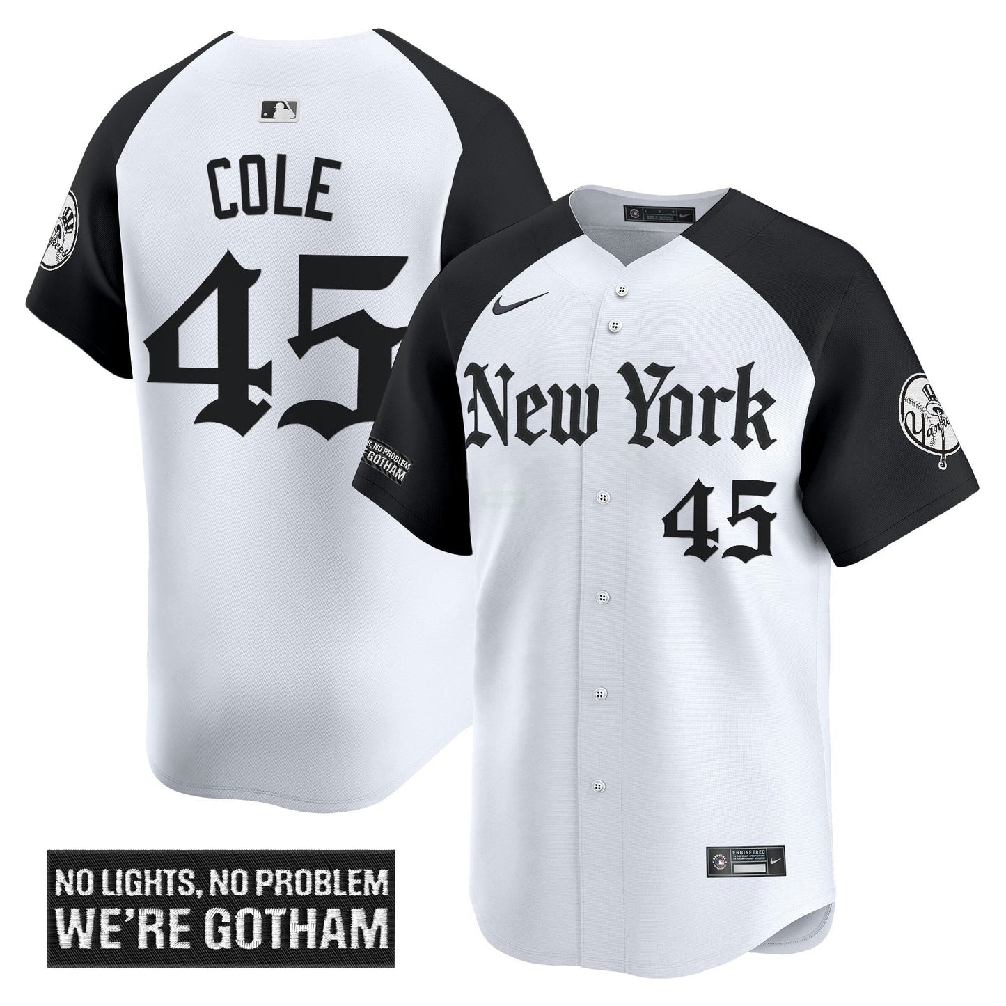Camisa MLB Men’s New York ‘Gothic Legacy Edition’ Vapor Premier Limited Jersey