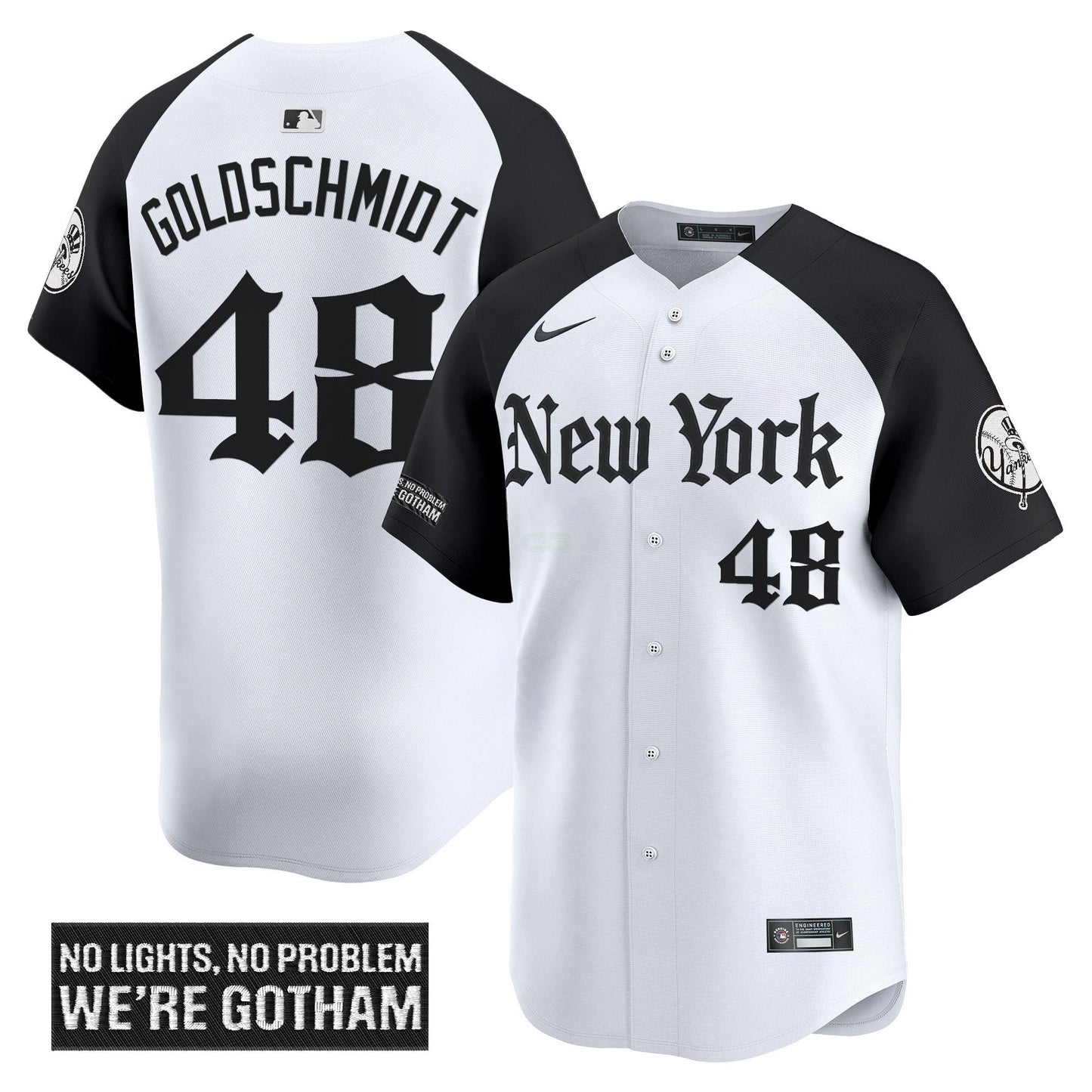 Camisa MLB Men’s New York ‘Gothic Legacy Edition’ Vapor Premier Limited Jersey