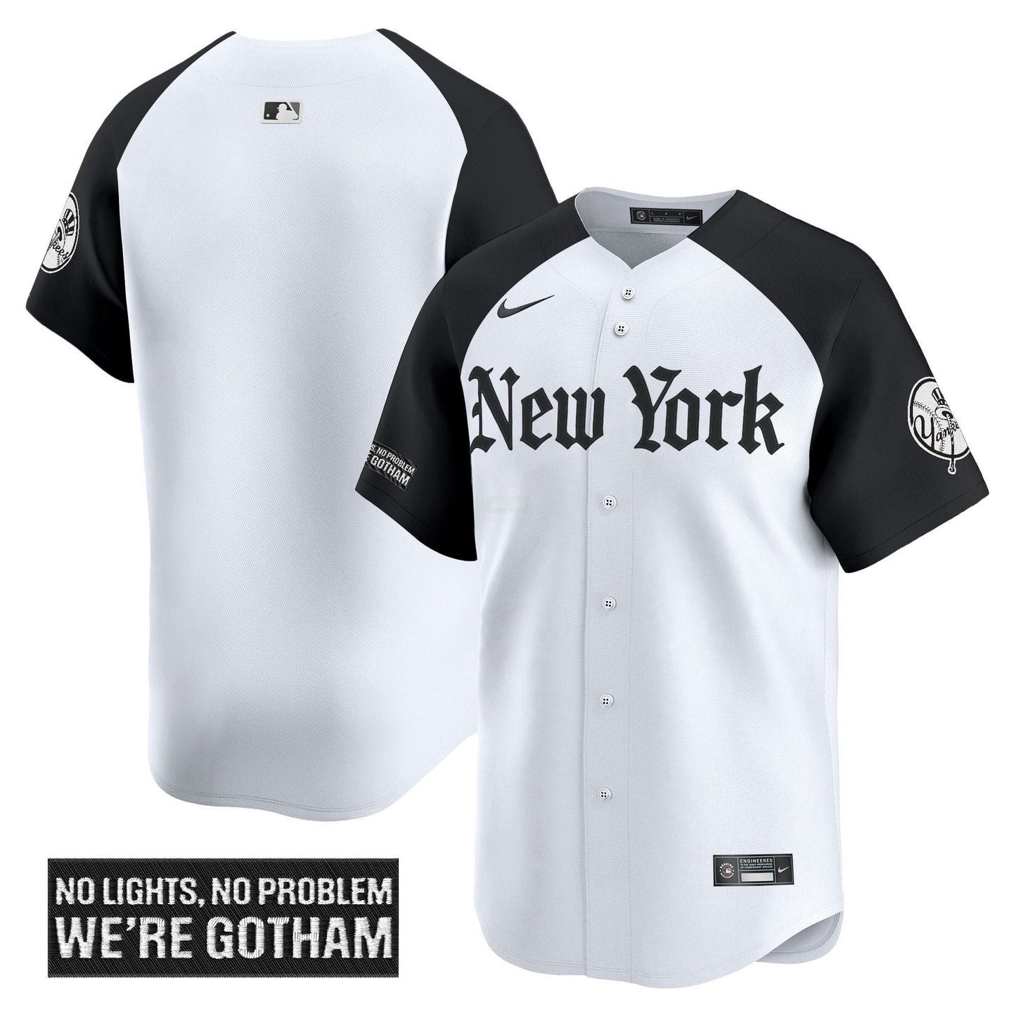 Camisa MLB Men’s New York ‘Gothic Legacy Edition’ Vapor Premier Limited Jersey