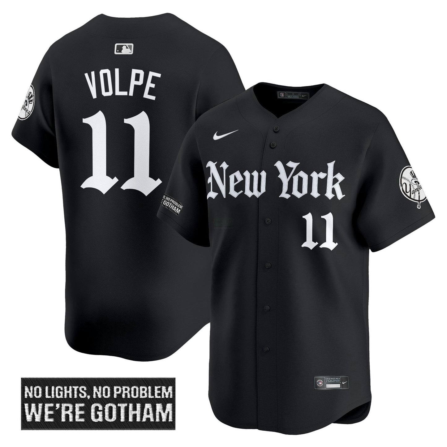Camisa MLB Men’s New York ‘Gothic Legacy Edition’ Vapor Premier Limited Jersey