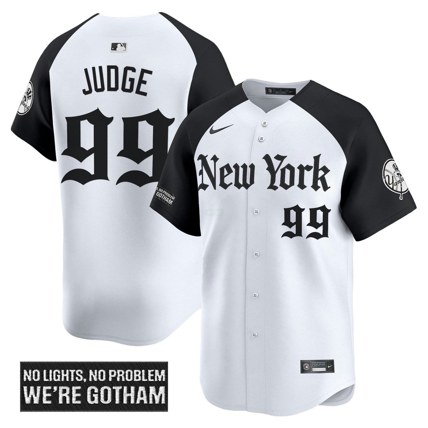 Camisa MLB Men’s New York ‘Gothic Legacy Edition’ Vapor Premier Limited Jersey