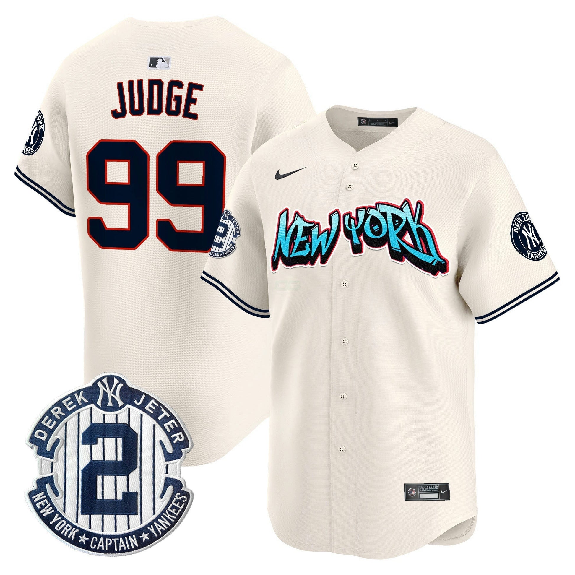 Camisa MLB Men’s New York Graffiti Vapor Premier Limited Jersey