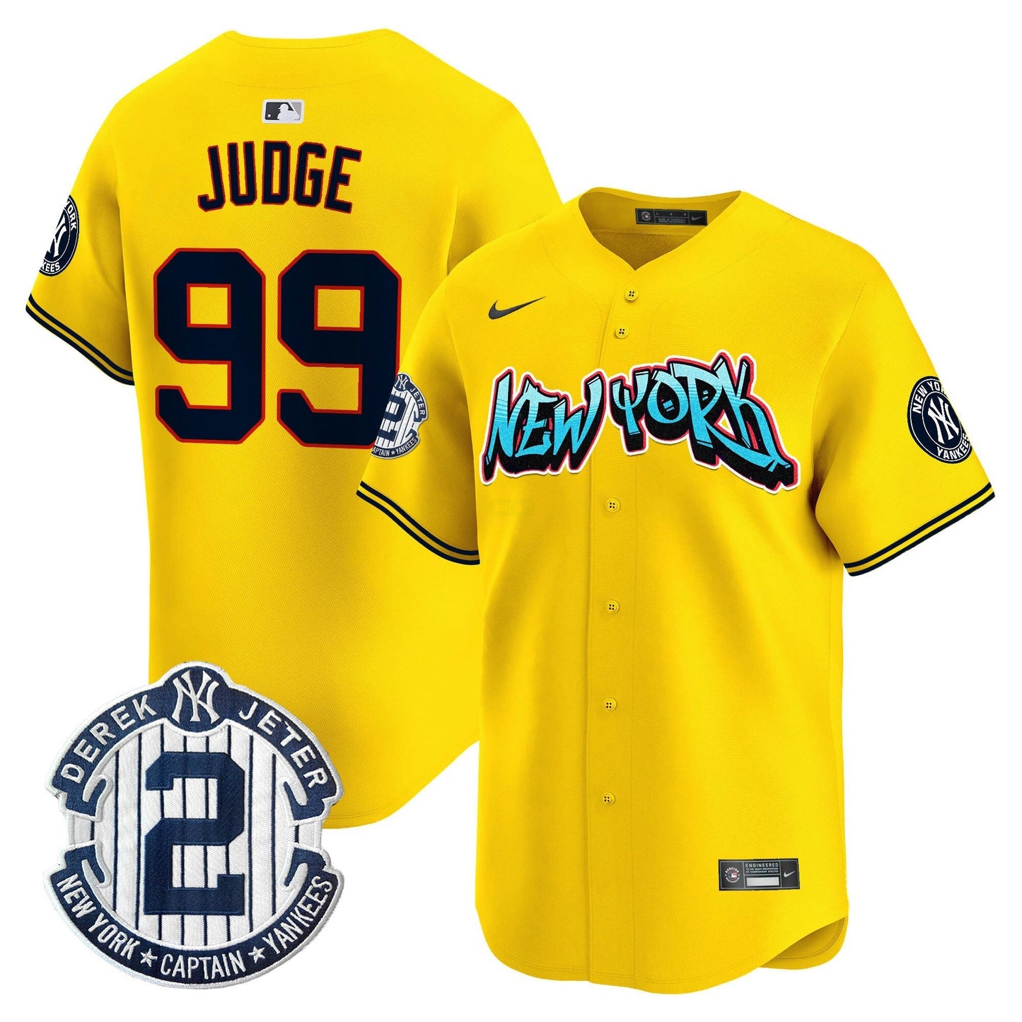 Camisa MLB Men’s New York Graffiti Vapor Premier Limited Jersey